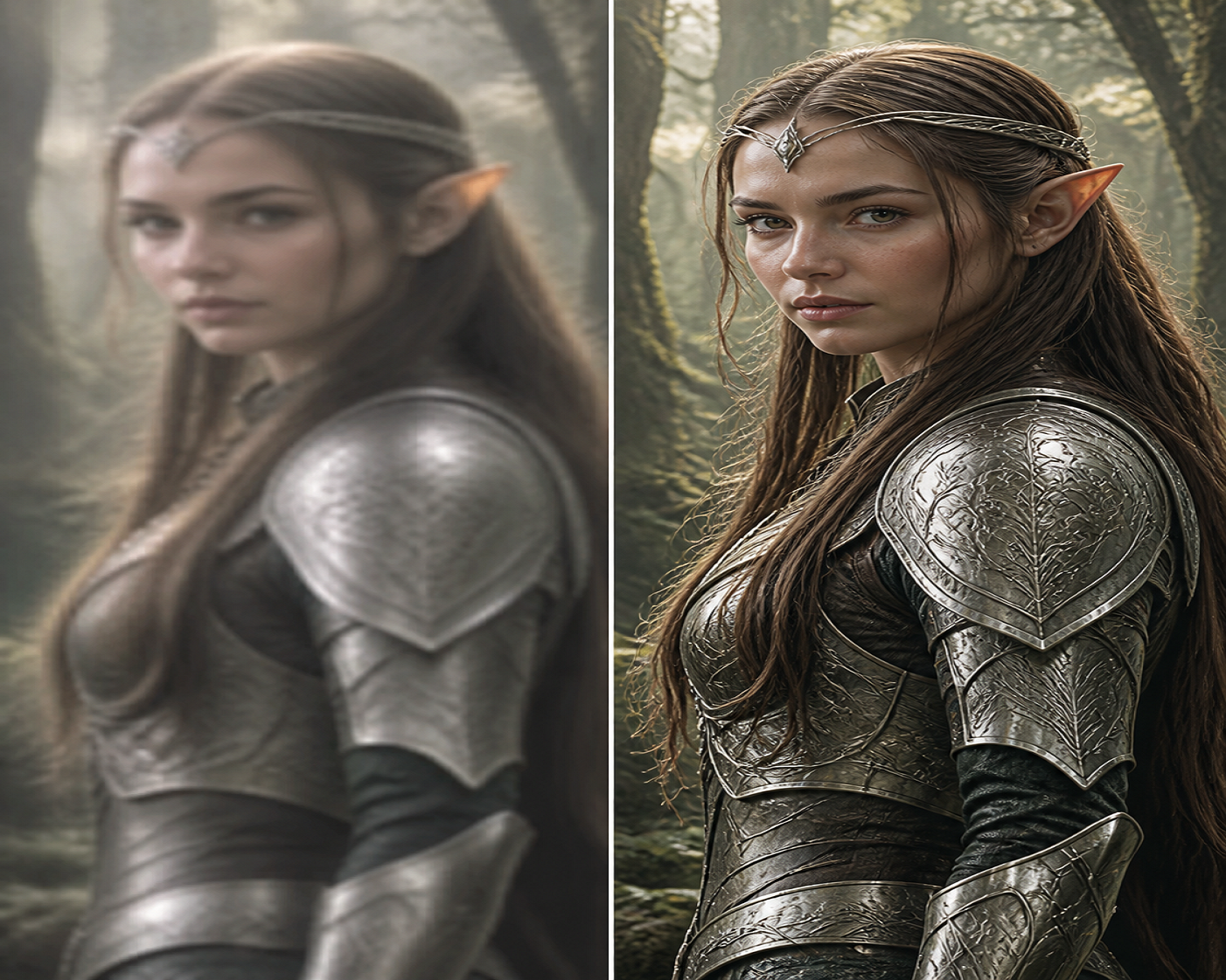 ai art before and after