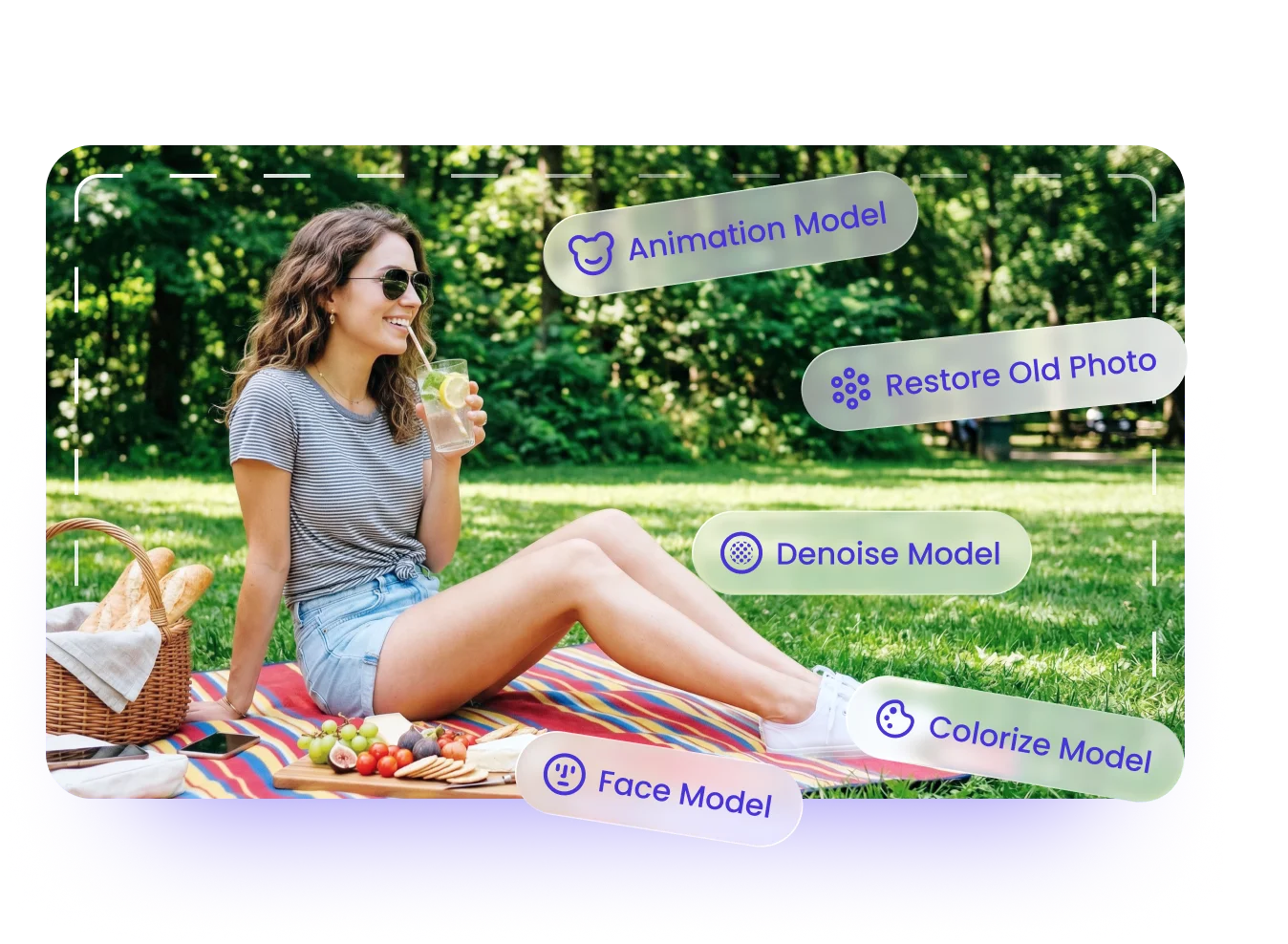 AI models for image enhancement