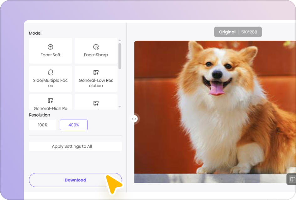 download enhanced image