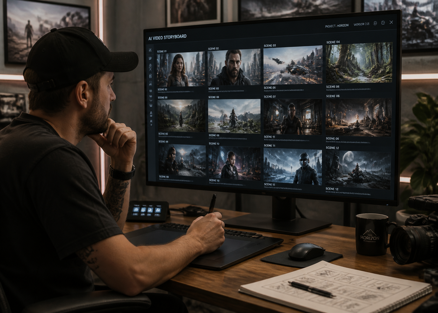 Upscale Seedream 5.0 Pro Storyboard Frames
