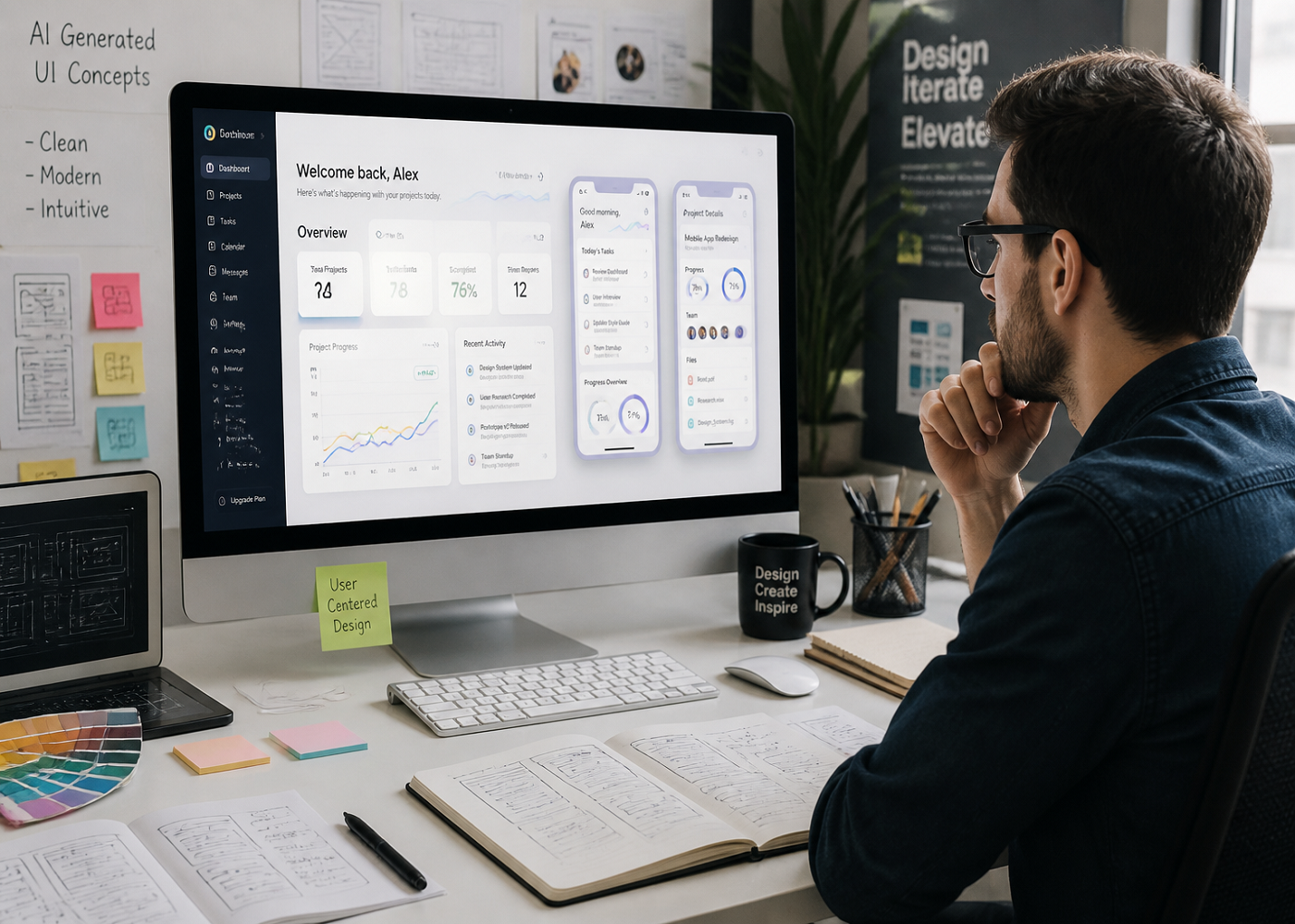 Improve Seedream 5.0 Pro UI Designs