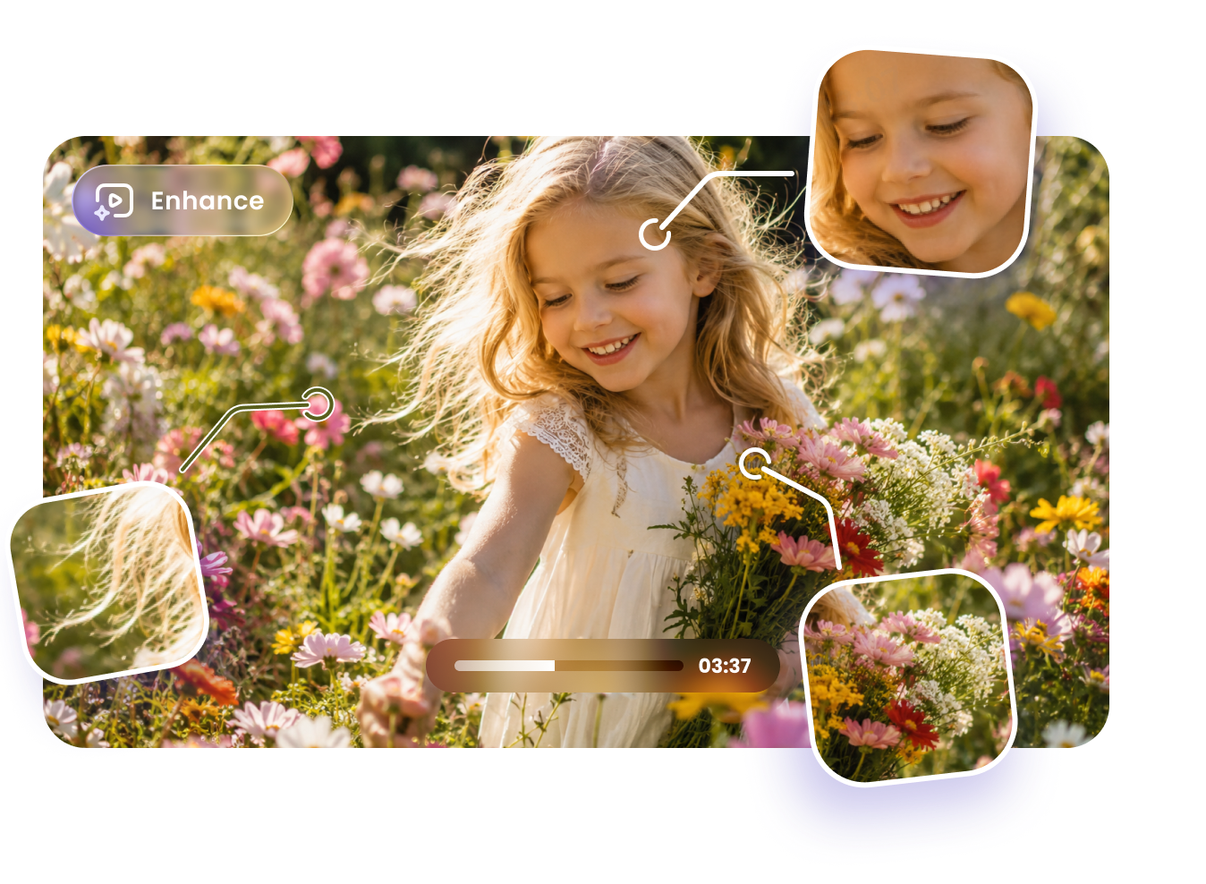 sharpen Grok video and reduce noise