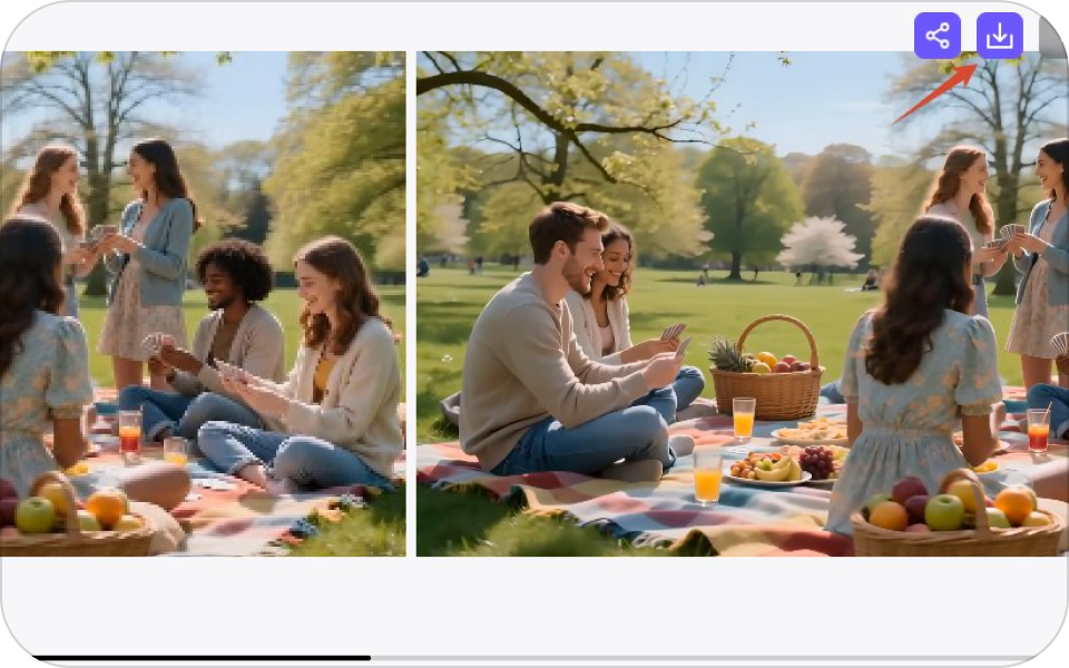 preview and download depixelated video from hitpaw online