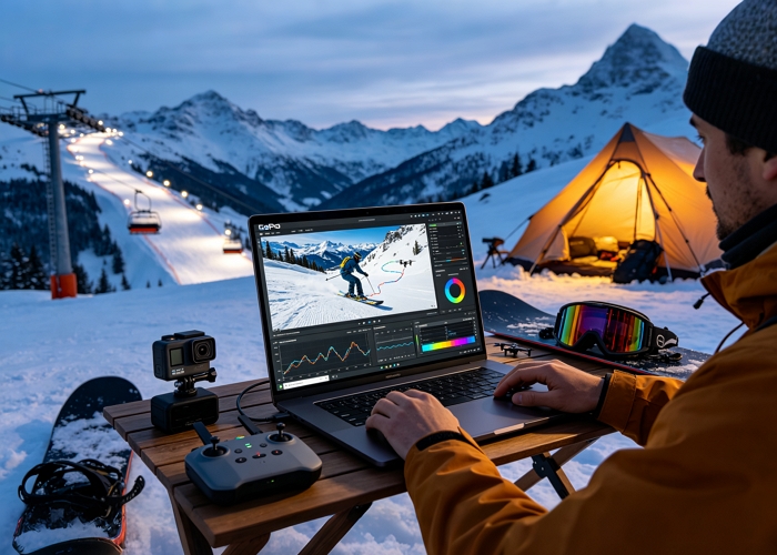sport video enhancer for extreme sports