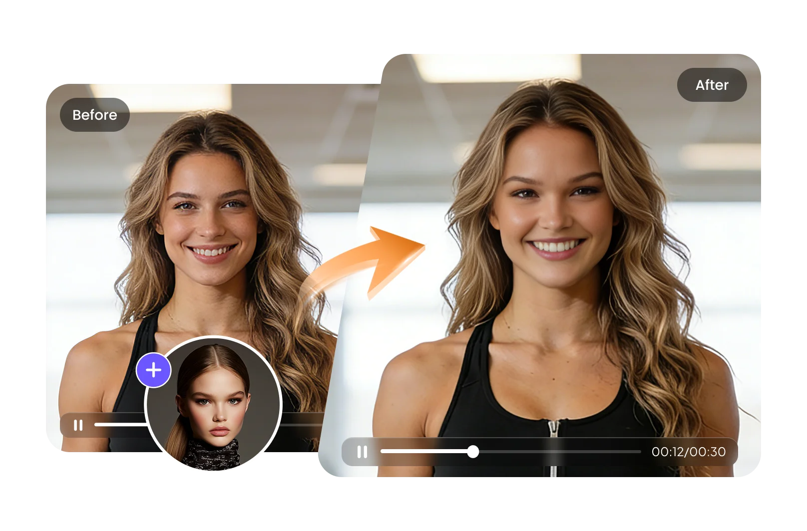 hitpaw online ai video face swap bottom banner