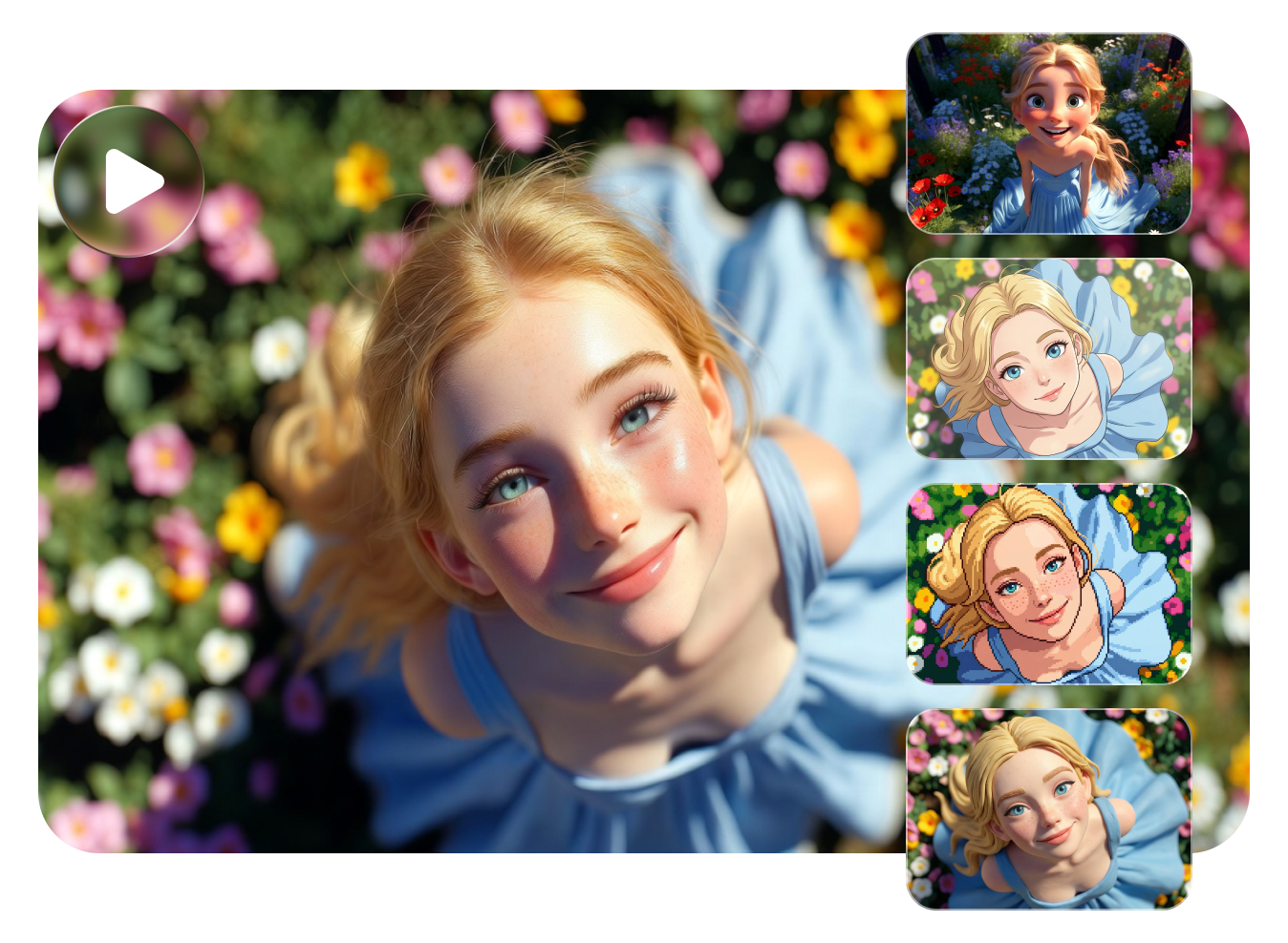 transform videos into different styles