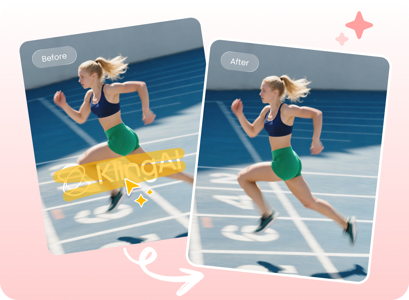 Kling AI video watermark remover for different scenes