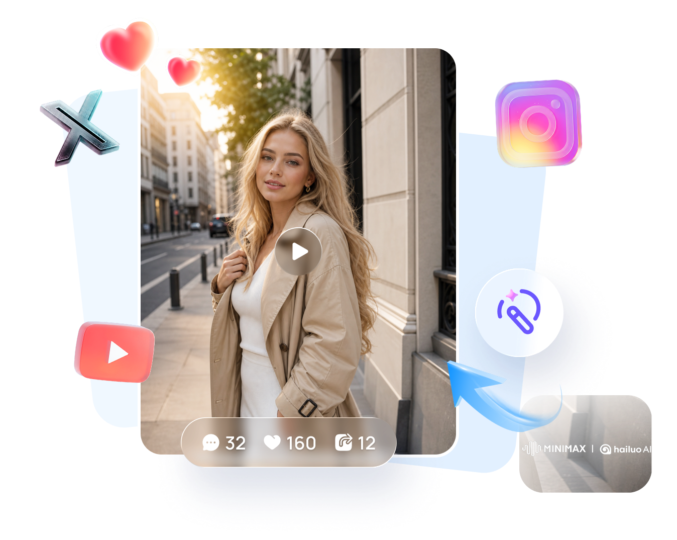 social media video watermark removal
