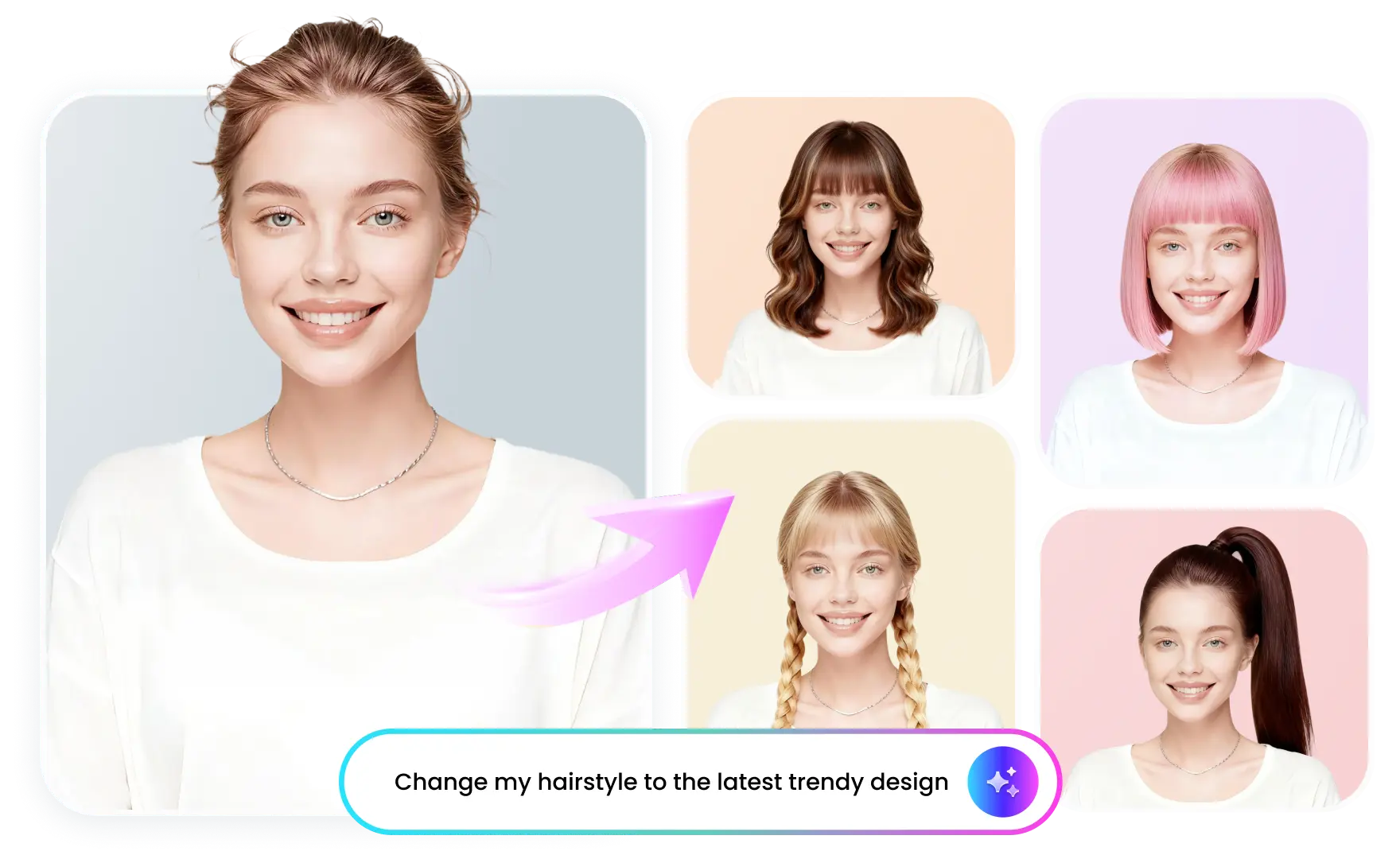 change hairstyle ai