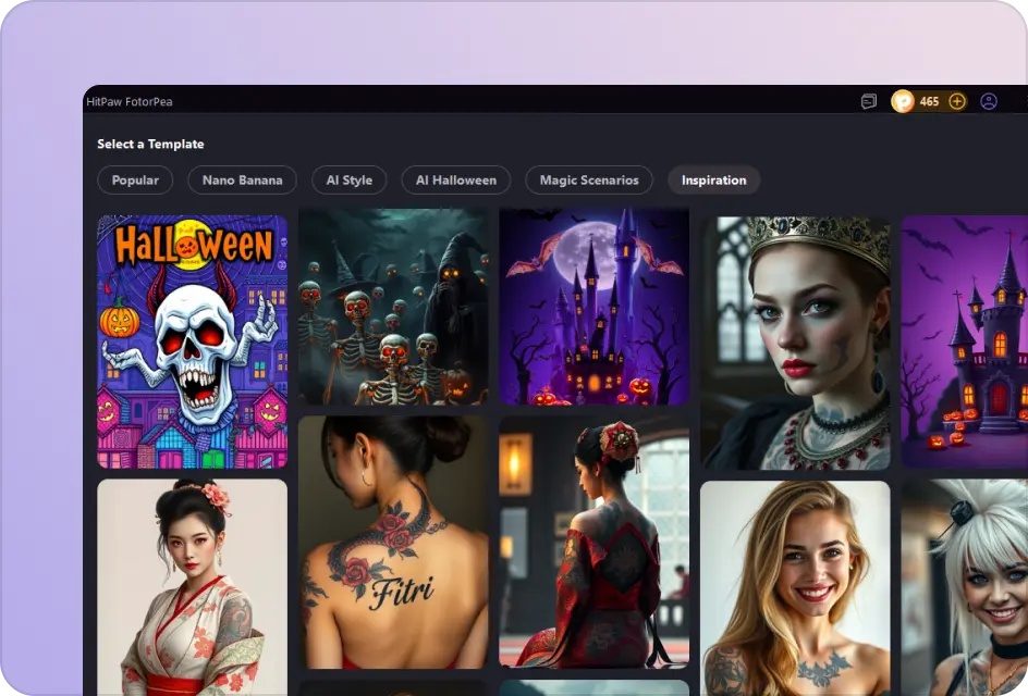 download hitpaw fotorpea best ai tattoo generator