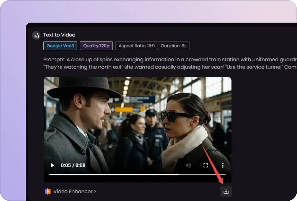 generate & preview ai video