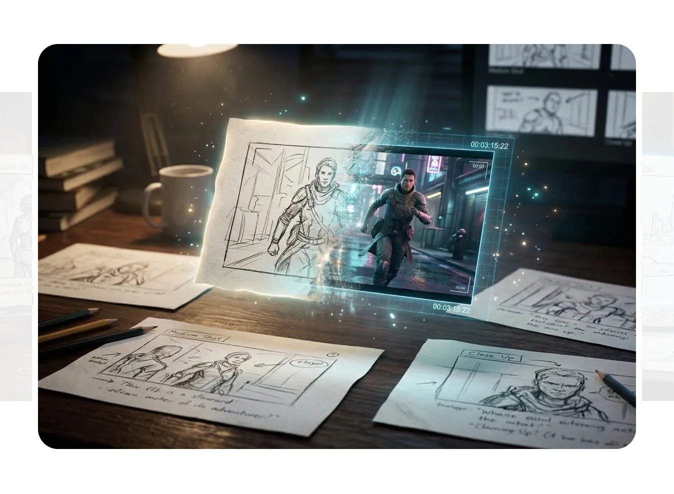 Dynamic Storyboards & Cinematic Trailers