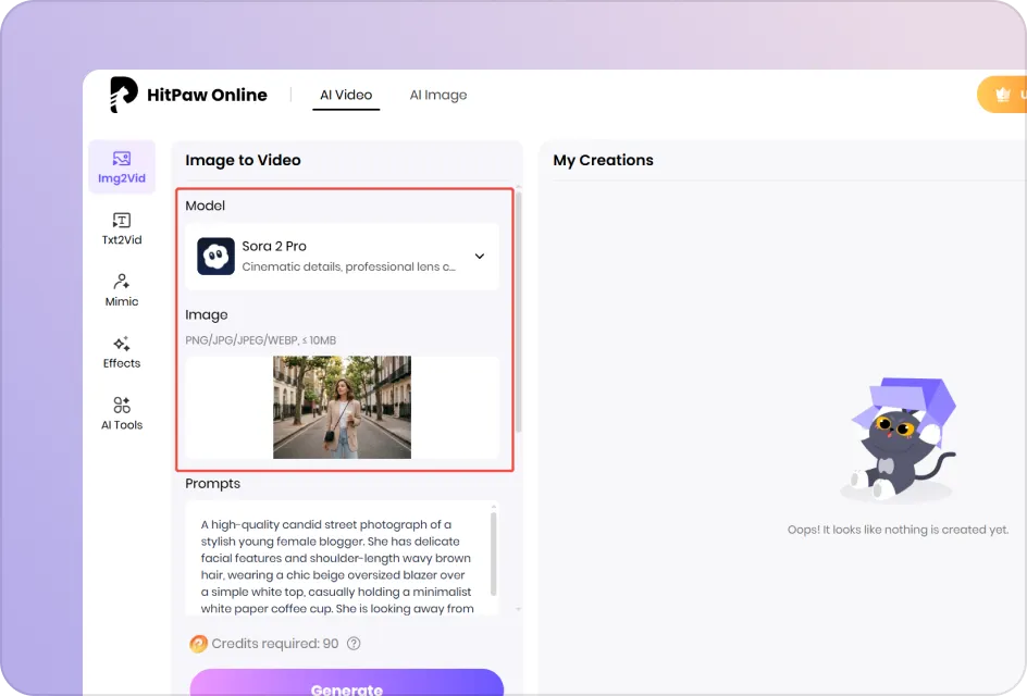 Upload or Generate an Image