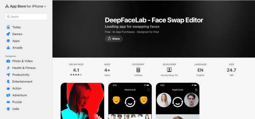 deepfacelab professional ai swap