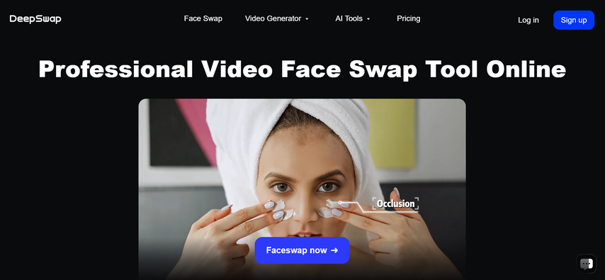 deepswap ai video face changer