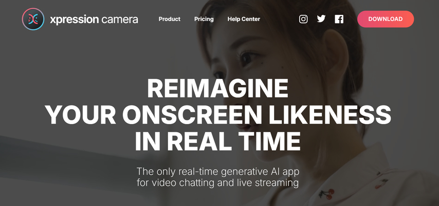 live facial expression video call app