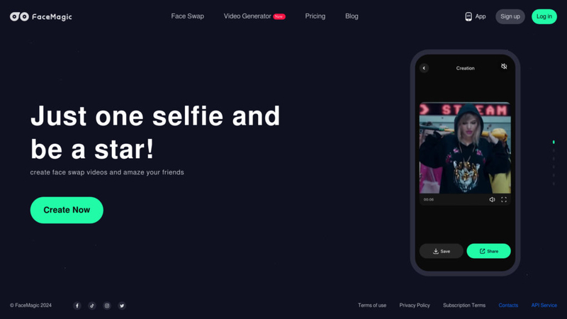 facemagic ai face swap videos