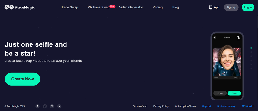 facemagic face swap app