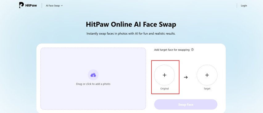 add your clear main image for better ai results