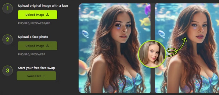 vidmage ai face swap how to use