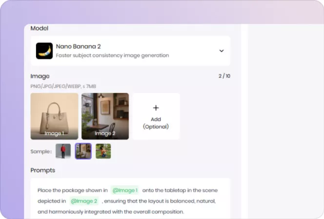 merge photos instantly