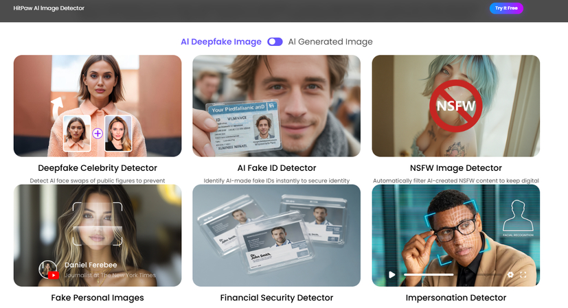 HitPaw AI Image Detector