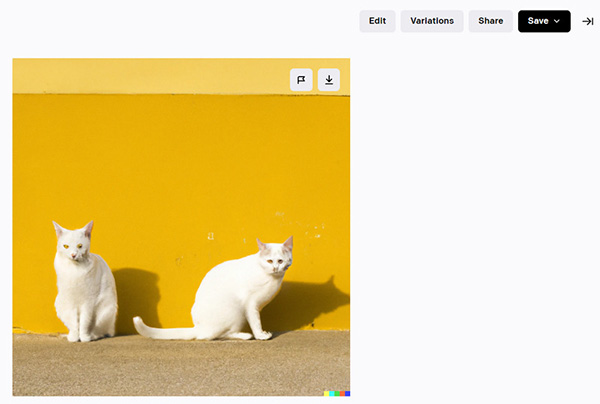 Step 4 to AIGC DALL·E 2 AI Content Generator