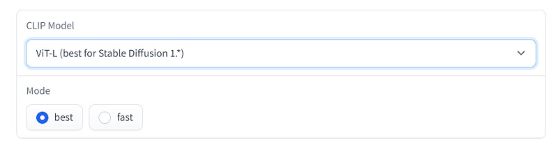ステップ2 CLIP-Interrogator画像からテキストへ