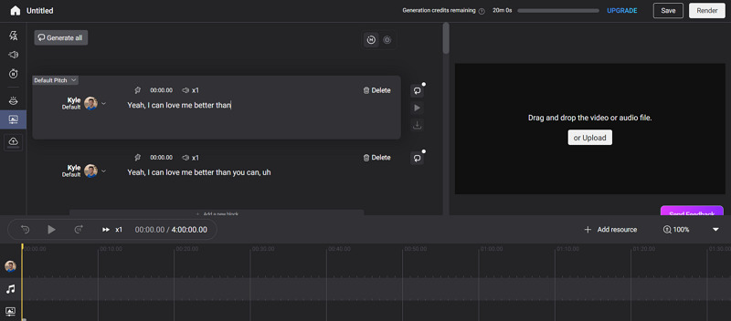 Lovo AI Voice Generator Online