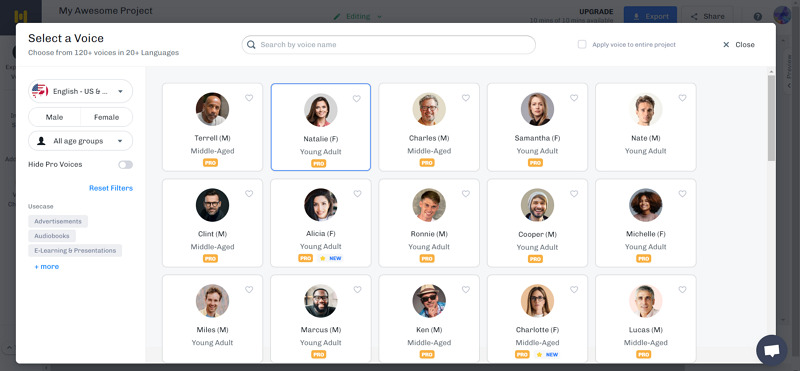 Murf Online AI Voice Generator