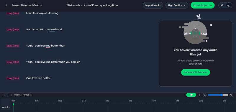 Play.ht AI Voice Generator Online