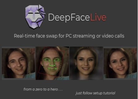 deepfacelive ai video swap app pc