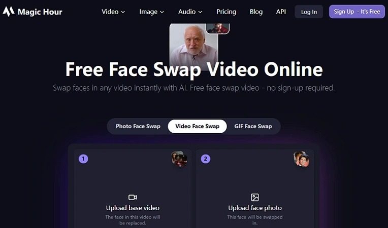 what is magic hour ai video swap