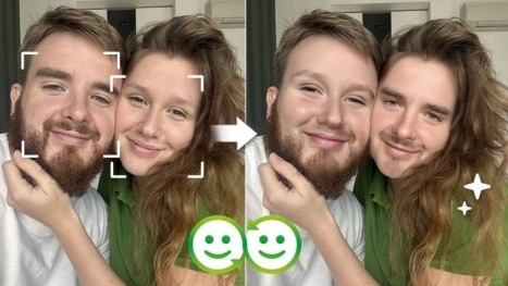 snapchat real time face changer