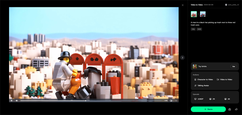 DemoAI Lego Video Generator