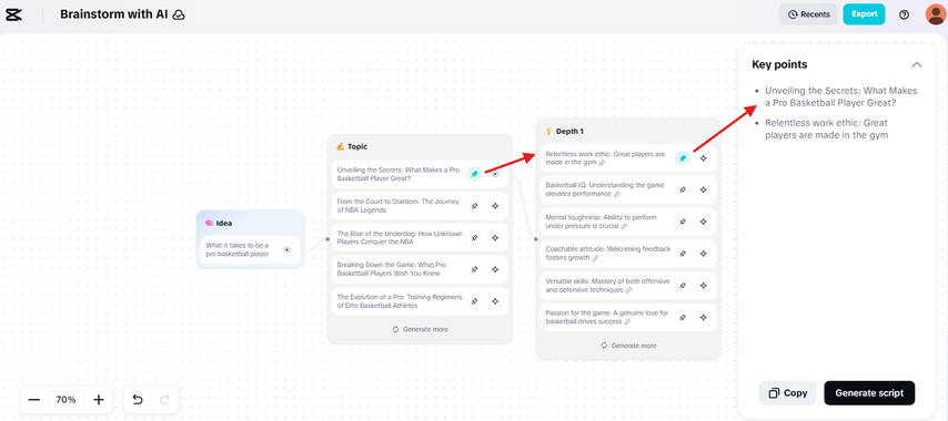Doing deep research for the AI video idea