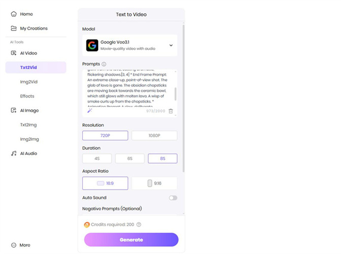 HitPaw Online Text to Video Generator