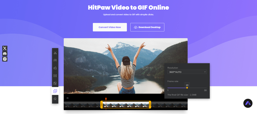 AI Video to Gif