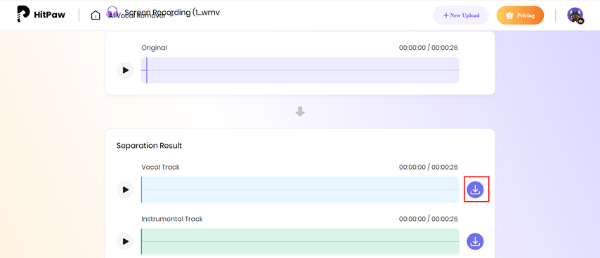 download vocal hitpaw online vocal remover