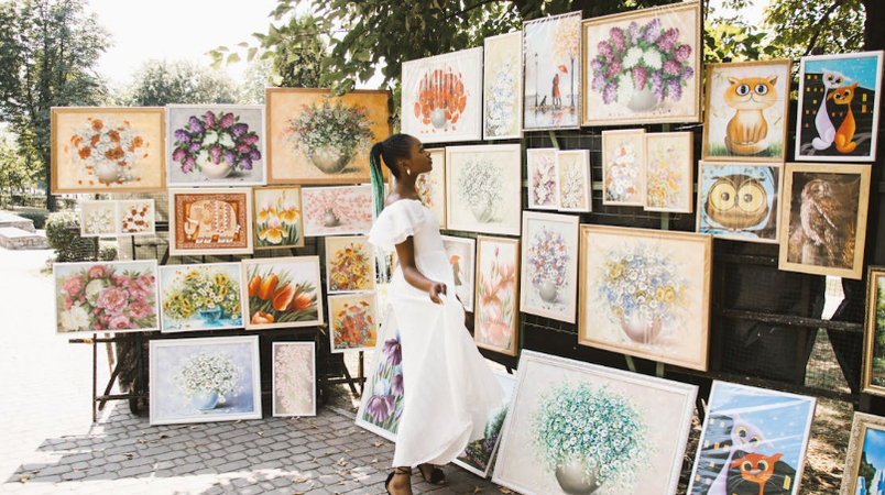 Showcasing talent in art fair