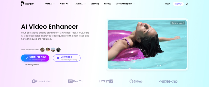 HitPaw AI Video Enhancer