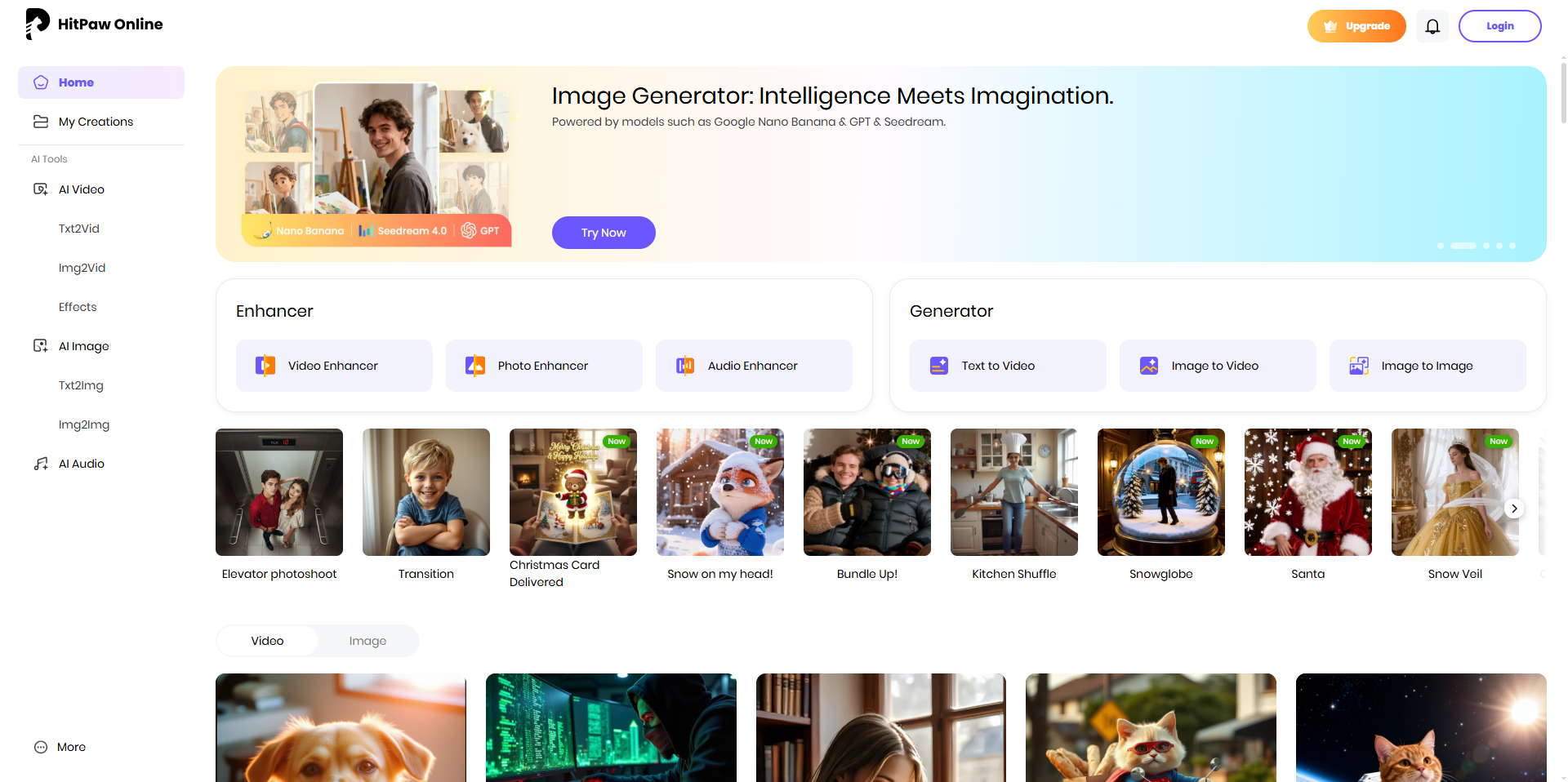 HitPaw AI Text to Video Generator