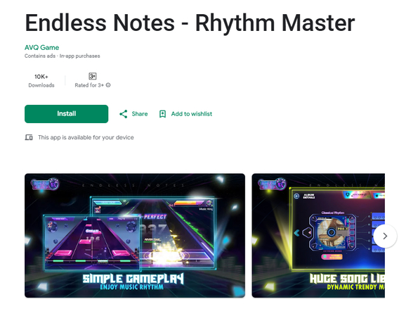 Rhythm Master on Google Play Store