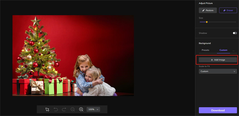 estética de fundo de natal