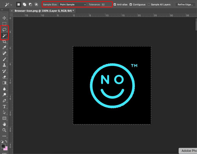 photoshop remove background