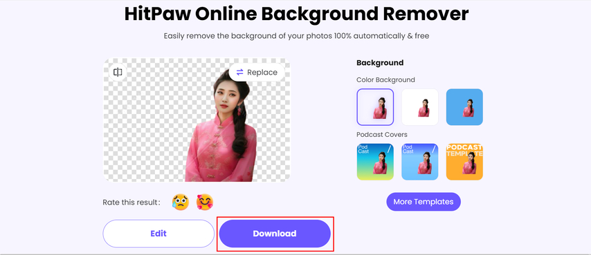 save your edited image