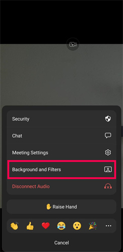 blur background iphone