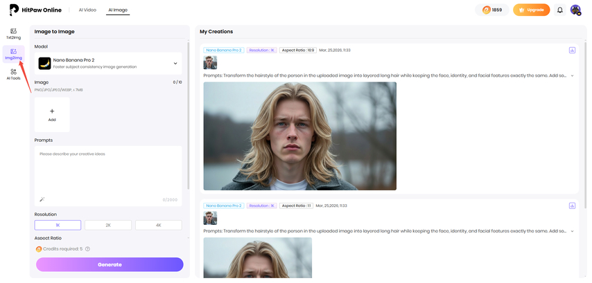add easter bunny to photo hitpaw