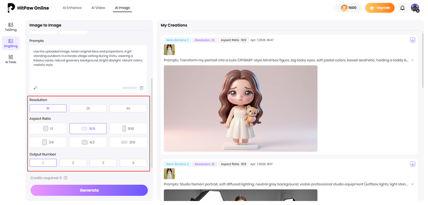 adjust vishu photo setting