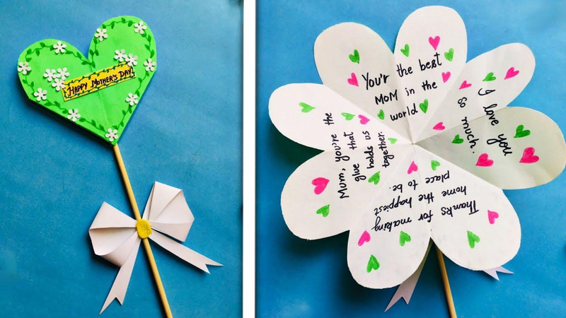 creative painting and craft style card designs